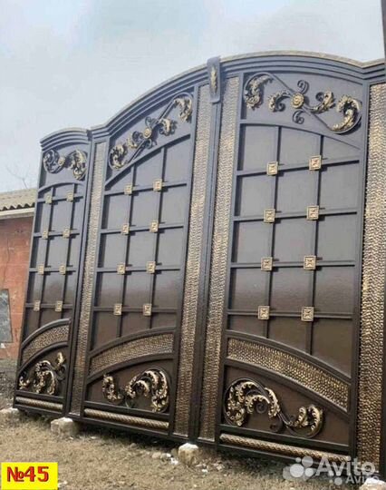 Кованые ворота
