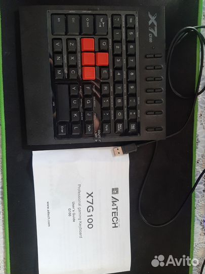 Профессиональная игровая клавиатура A4tech X7G100