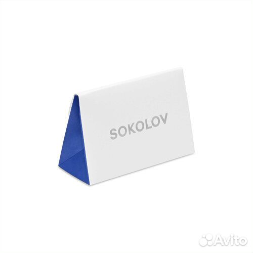 Браслет sokolov из серебра, 92050142, р.18