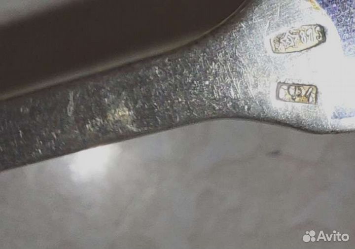 Серебряные ложки СССР 875пр