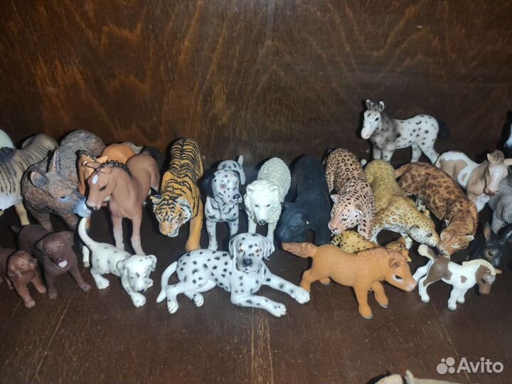 Лошади собаки кошки и другие schleich фигурки шляй