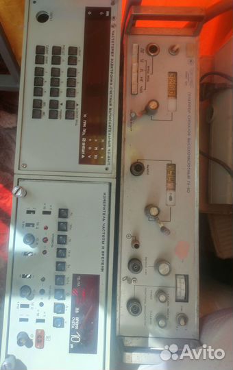 Генератор сигналов высокочастотный Г4-80 СССР