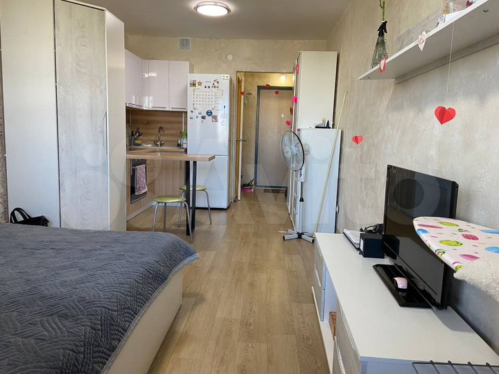 Квартира-студия, 27 м², 16/17 эт.