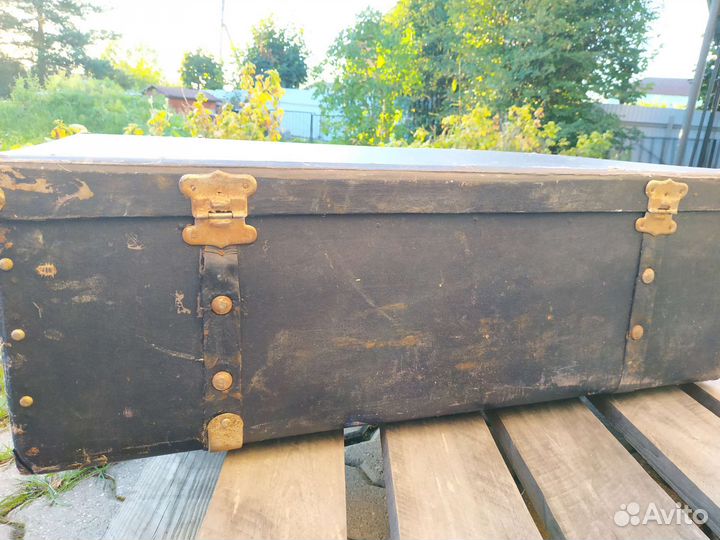 Чемодан ретро винтаж