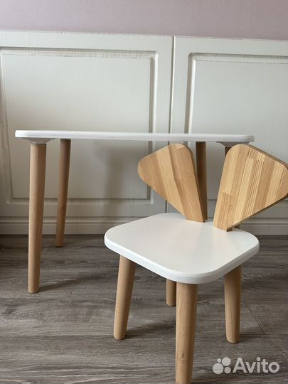 Детский стол и стул