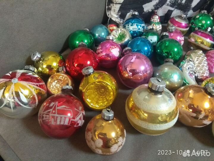 Ёлочные игрушки из ГДР