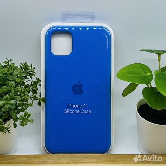 Чехол на iPhone 11 Цвет: Светло-синий