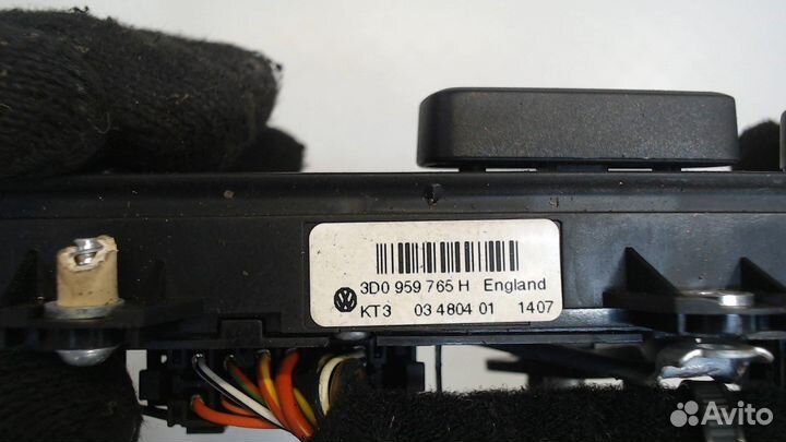 Кнопка сидений Volkswagen Phaeton, 2007