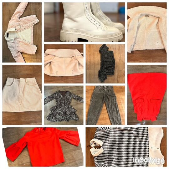 Вещи пакетом 42-44 р. Дубденки, платья, обувь