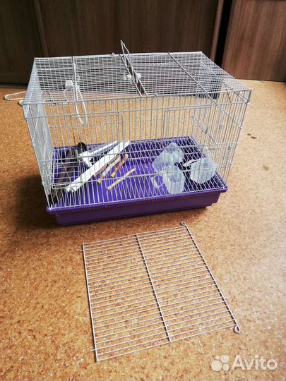 Клетки 1. для попугаев, 2. для грызунов