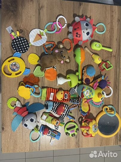 Игрушки пакетом 0-12 мес