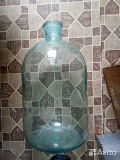 Бутыль стеклянная 10 л