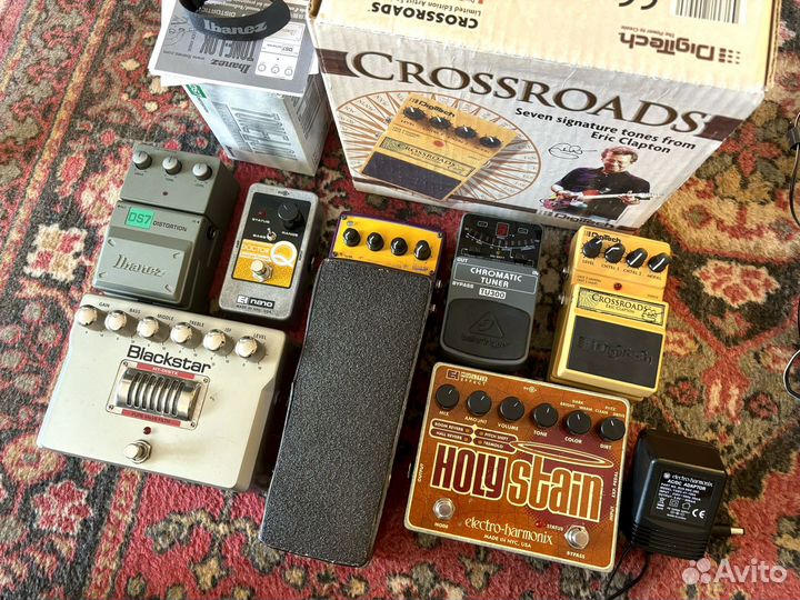 Гитарные педали ehx digitech ibanez usa