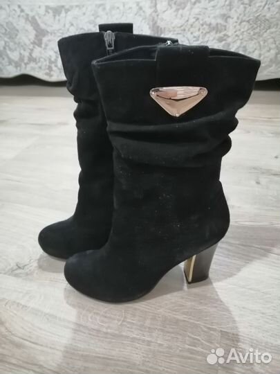 Полусапожки женские зимние 37