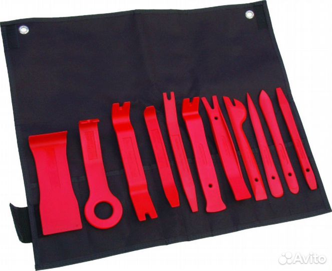 Набор лопаток для разборки обшивки, 11 предметов