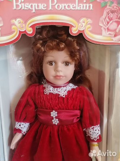 Кукла Джени Фаин Genuine fine Bisque Porcelain