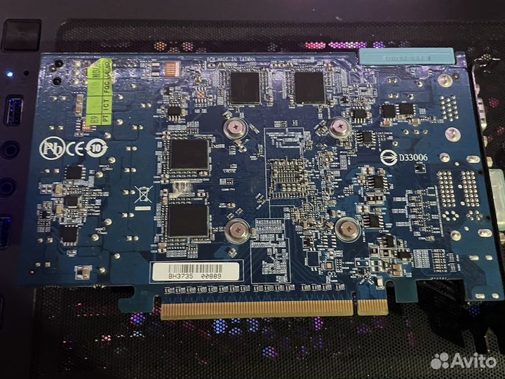 Видеокарта Radeon HD 6750 (gigabyte GV-R675OC-1GI)