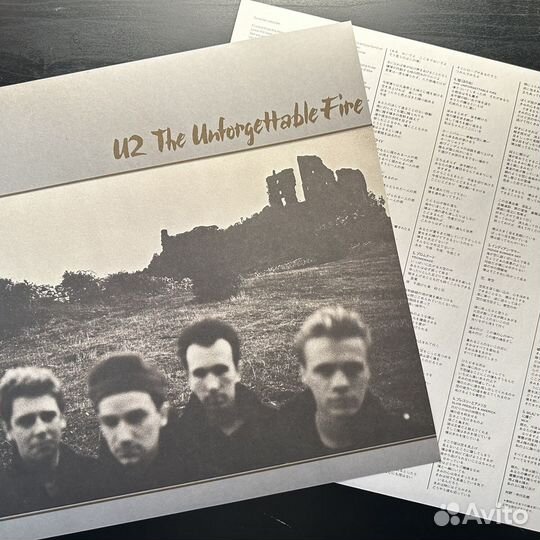 U2 – The Unforgettable Fire (Япония 1984г.)