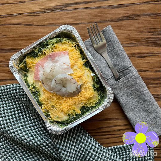 Лазанья Дальневосточная Для запекания