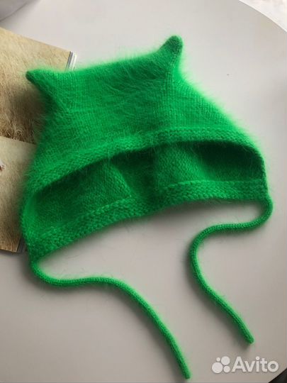 Чепчик из пуха норки