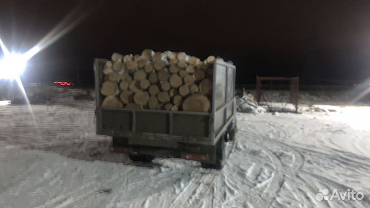 Дрова колотые