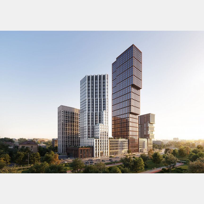 3-к. квартира, 91,9 м², 19/44 эт.