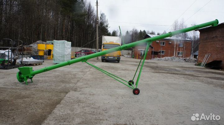 Шнековый погрузчик 150мм 8м
