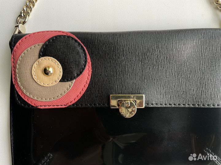 Клатч Furla новый вечерний лаковый