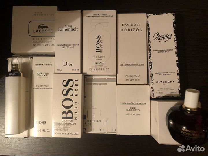Духи тестеры туалетная вода