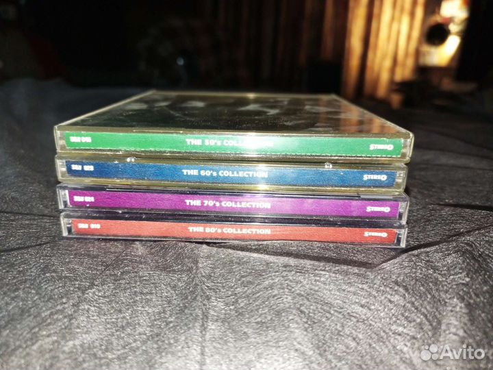 Диски сд хиты 50-80's collections годов 4 шт