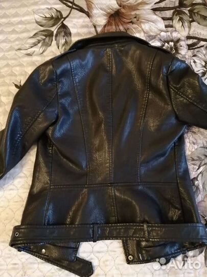 Куртка кожаная женская
