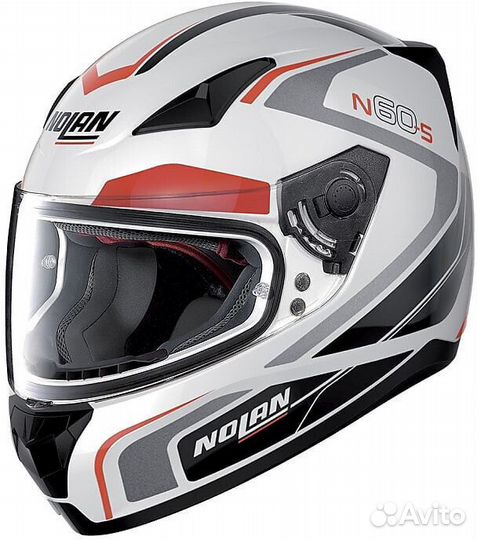 Integral Мотошлем Nolan N60.5 Practice 019 White M