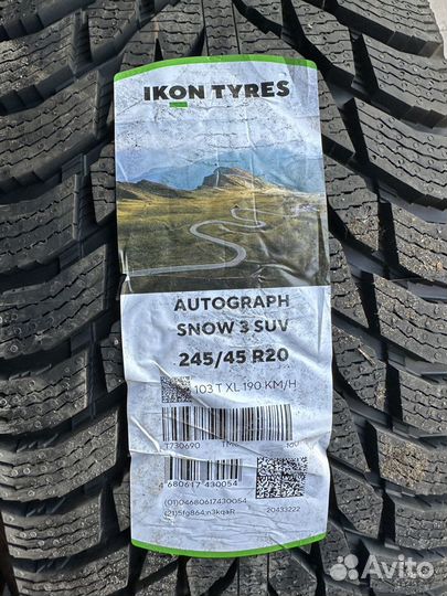 Ikon Tyres Autograph Snow 3 SUV 245/45 R20