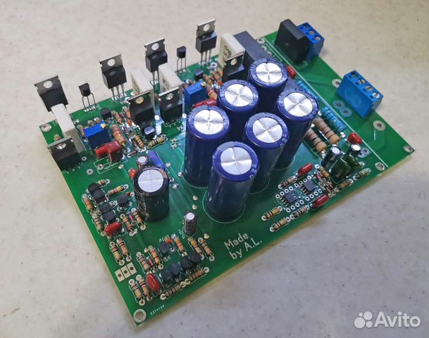 Усилитель А. Никитина на N-канальных полевиках купить в Новосибирске ...