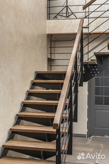 Металлический каркас для лестниц на заказ