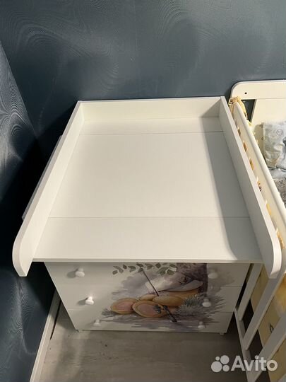 Пеленальная доска-рамка на комод