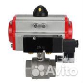 Кран шаровой DN.ru BV3232P(2pc) -FP-T-ISO-H Ду20 Ру63, полнопроходной внутреннняя резьба, нержавеюща