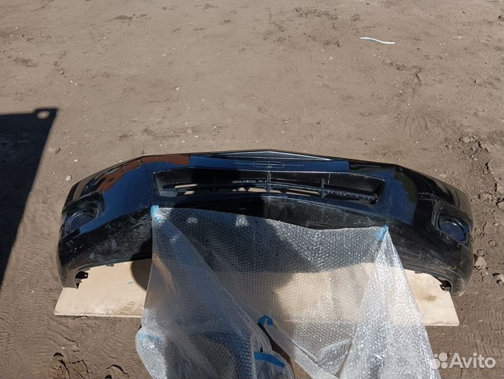 Шевроле Кобальт бампер передний черный