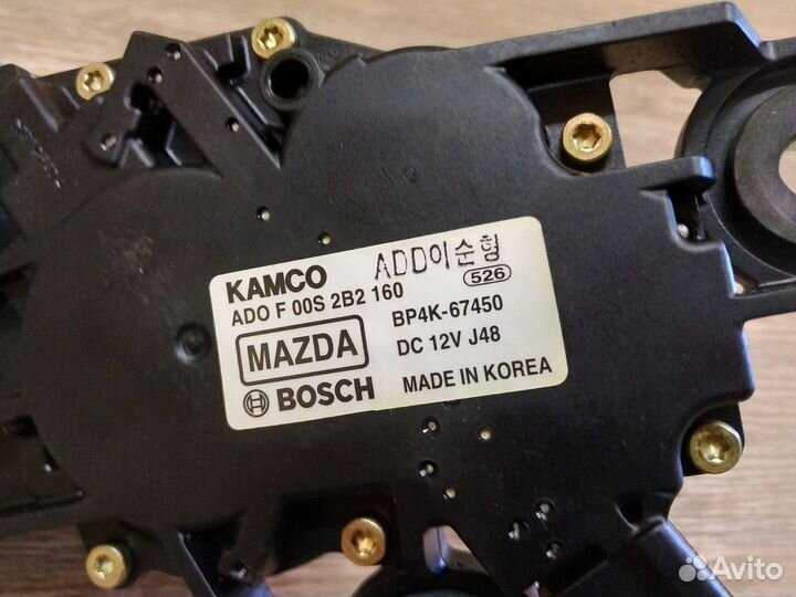 Мотор заднего стеклоочистителя Mazda 3 BK