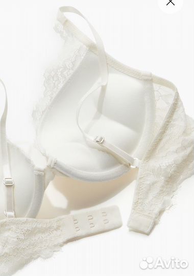 Бюстгальтер hm 75а кружевной супер пуш-ап