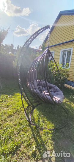 Качеля садовая кокон