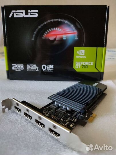 Видеокарта NVidia GeForce GT710 2 Gb gddr5 Silent