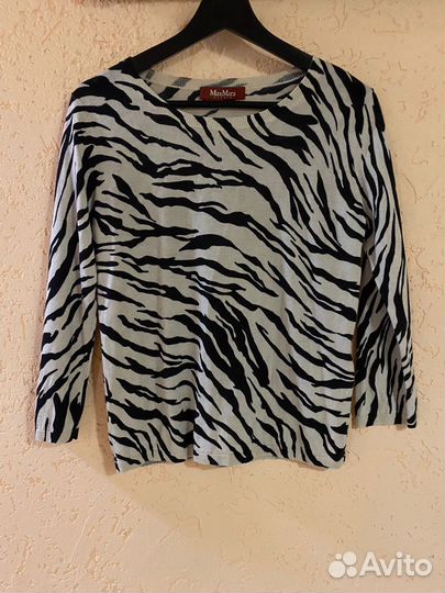 Свитер оригинал шелк шерсть max mara 44/46р