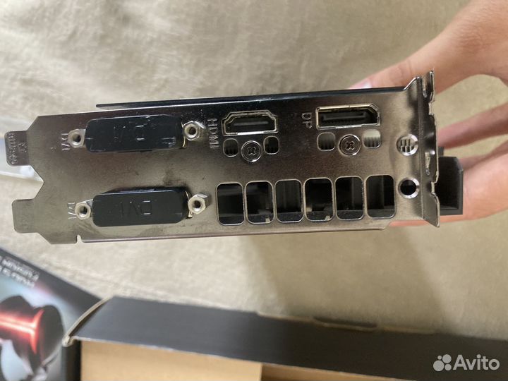 Видеокарта Asus rog strix gaming gtx 1050ti