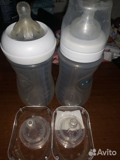 Бутылочки avent для густых смесей