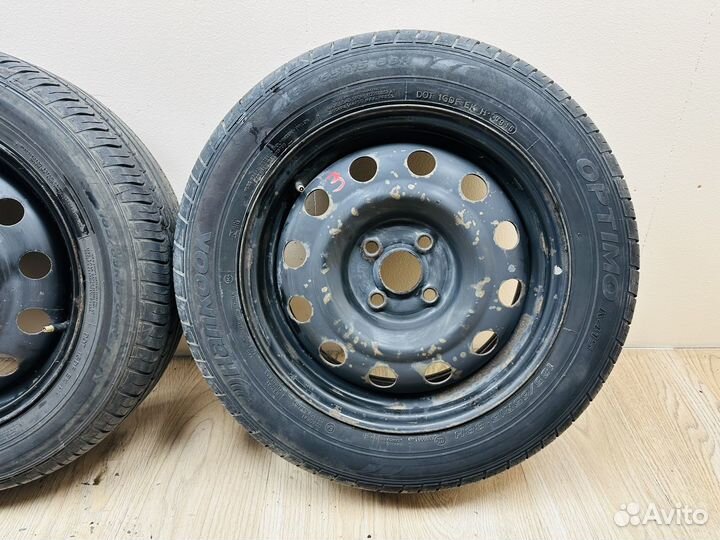 Комплект колес R15 Hyundai Solaris 1 Kia Rio 3