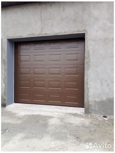 Автоматические гаражные секционные ворота