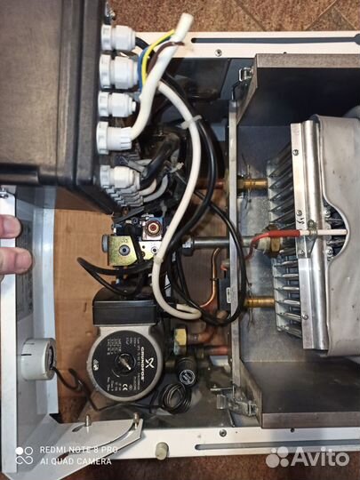 Газовый котел Мора разборка