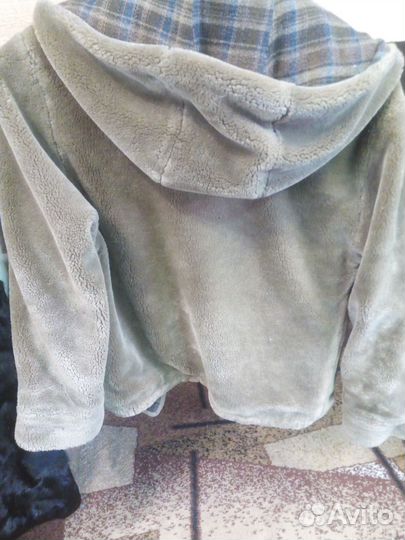 Искусственная шубка бомбер