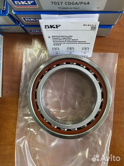Подшипники SKF 7011 7014 7017 7024